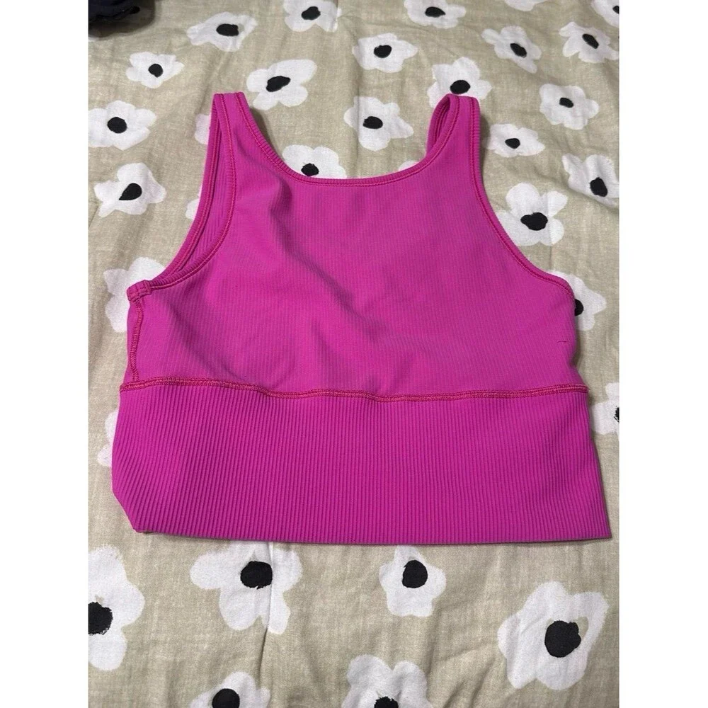 Lululemon pink pivot tank top